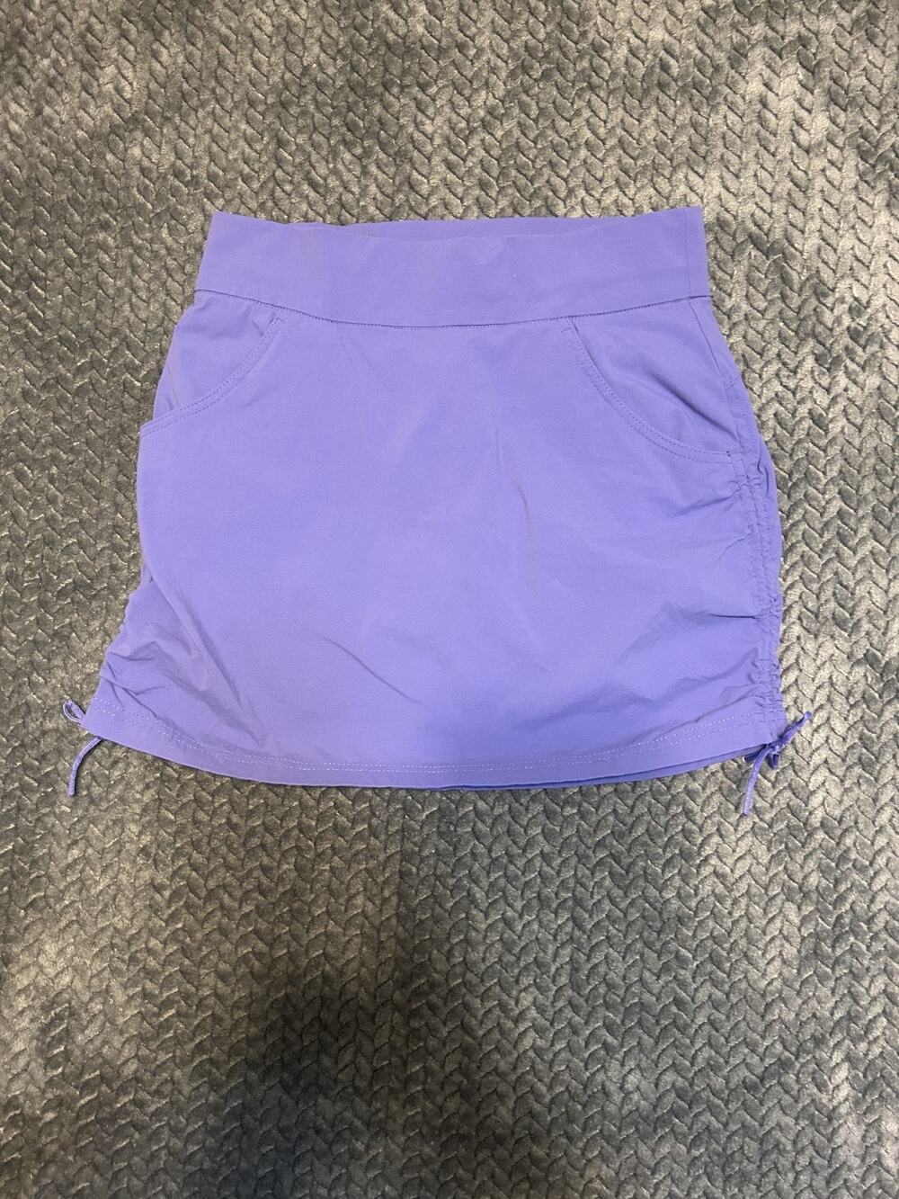 Columbia Anytime Casual Skort Womens Small Purple Nylon Stretch Activewear